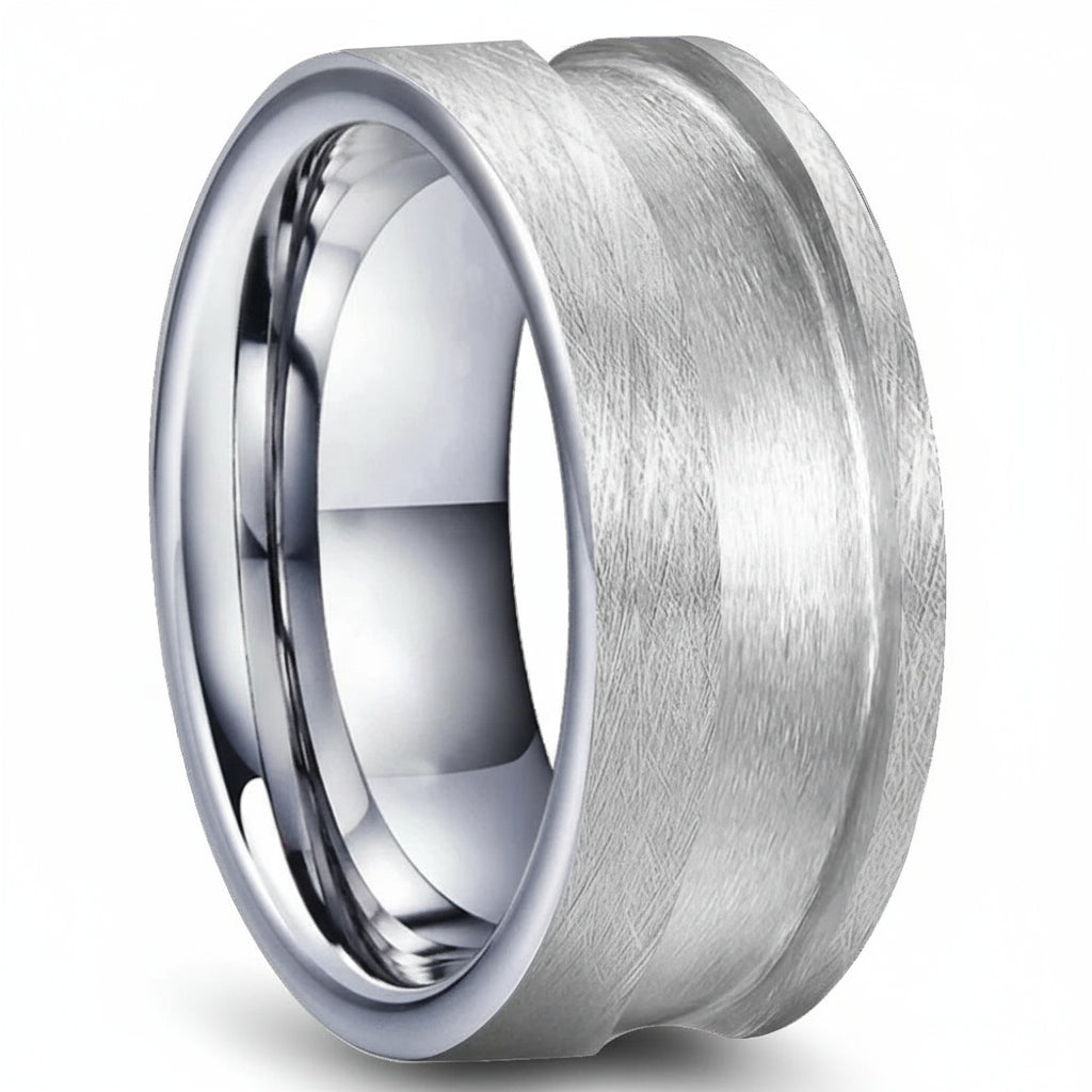 10mm Tungsten Blank Ring