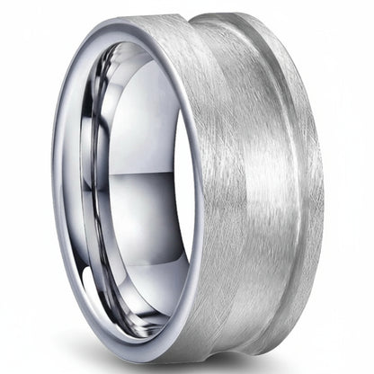 10mm Tungsten Blank Ring