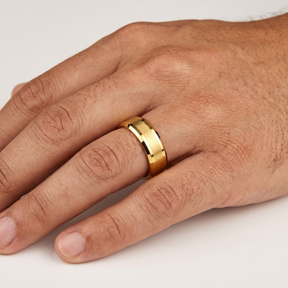 10mm Tungsten wedding Ring for men