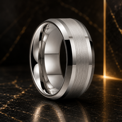 10mm Tungsten Ring for men
