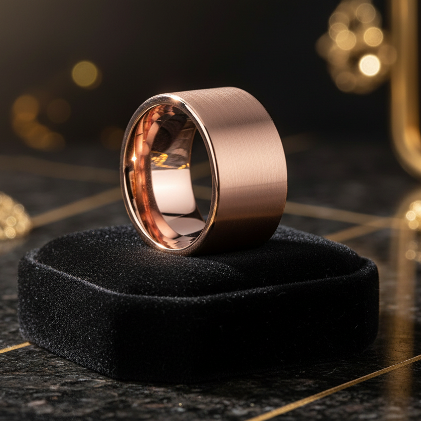 12MM Tungsten Mens Ring