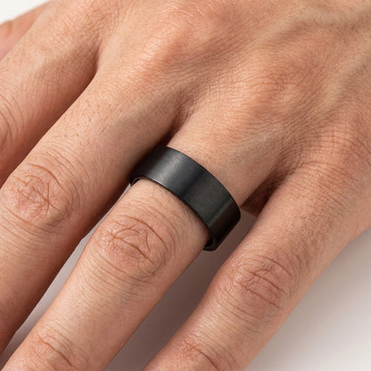 12mm-black-tungsten-wedding-band
