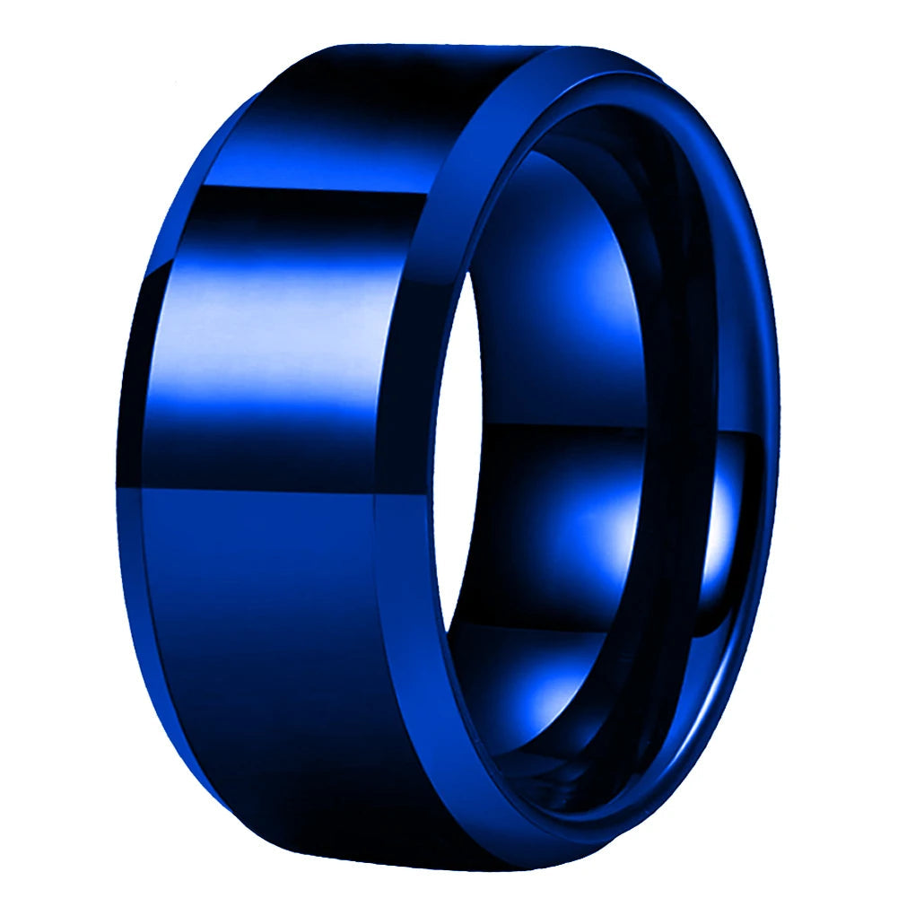 12mm Tungsten Wedding Band for Men