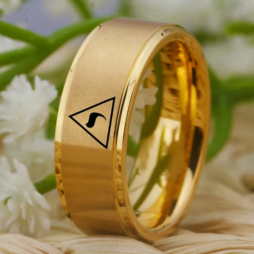 14th degree Freemason Tungsten ring
