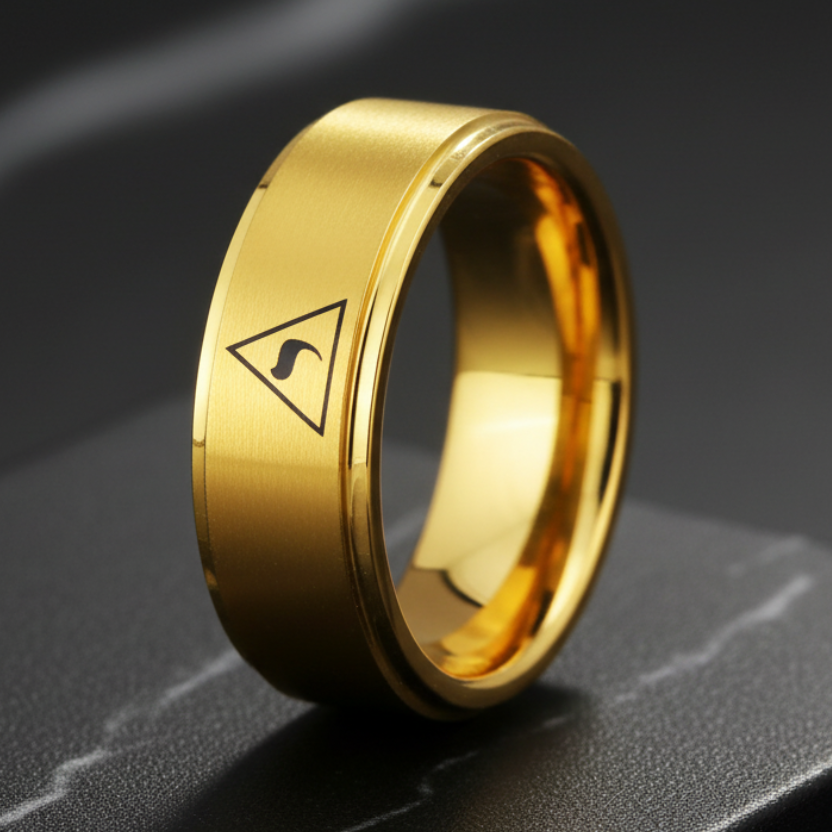 14th degree Freemason Tungsten ring