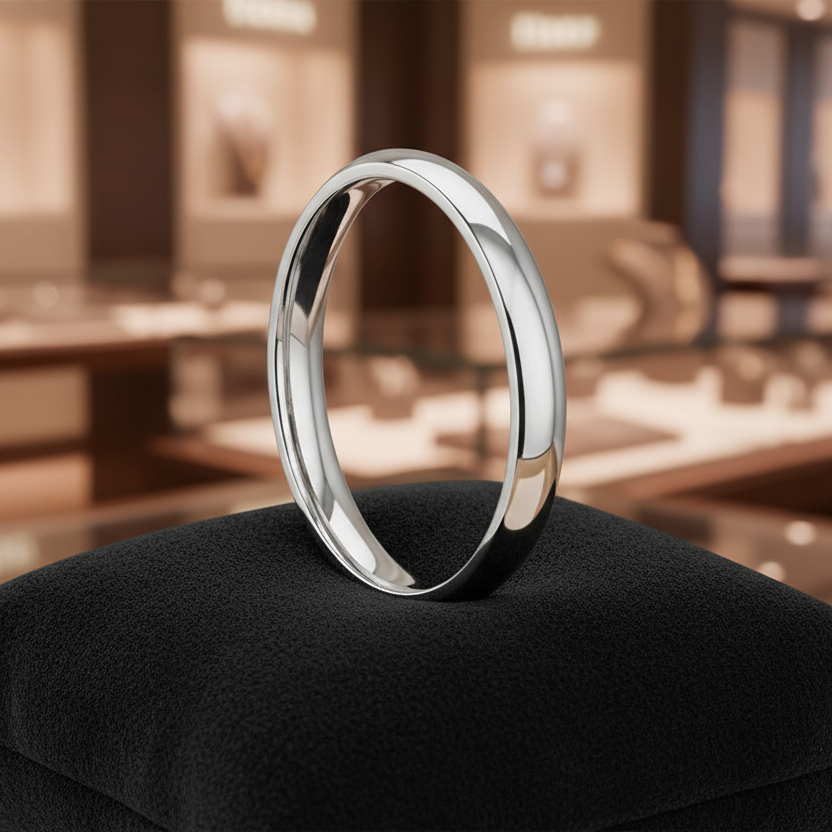 3mm Classic Tungsten Carbide Engagement Ring