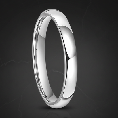 3mm Classic Tungsten Carbide Engagement Ring