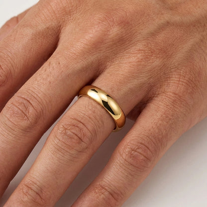 3mm Gold Plated Tungsten Ring