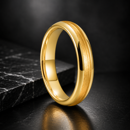 Tungsten Inlay Ring Blank