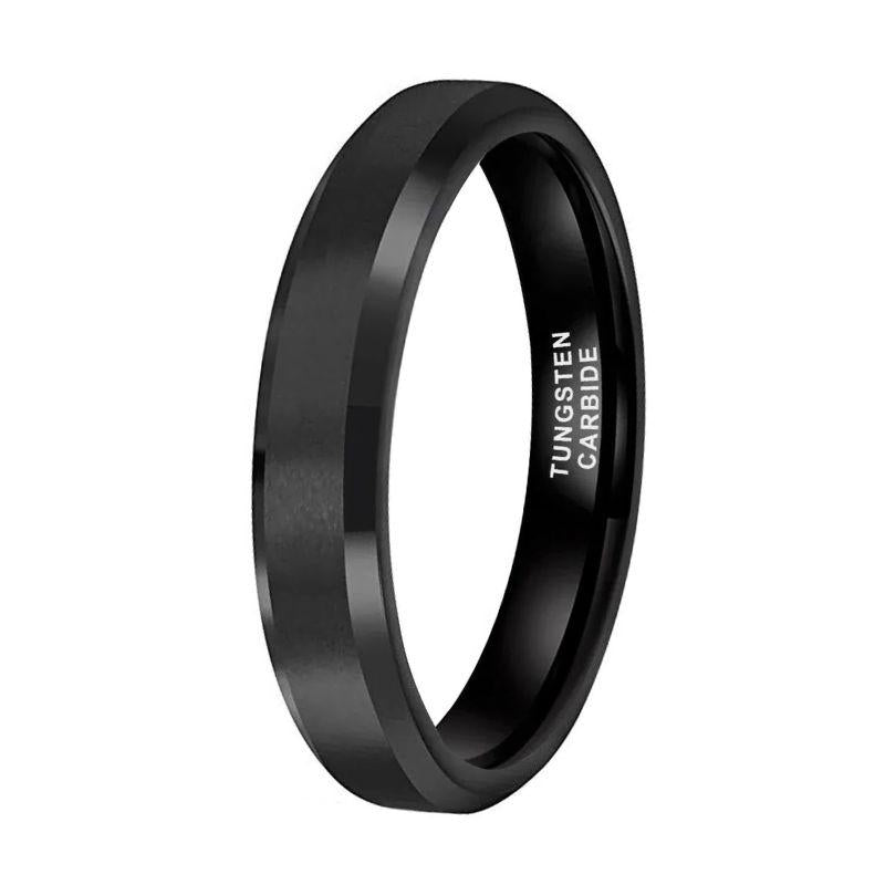 4mm_Black_Tungsten_Ring