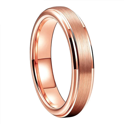 4mm Brushed Tungsten Carbide Ring