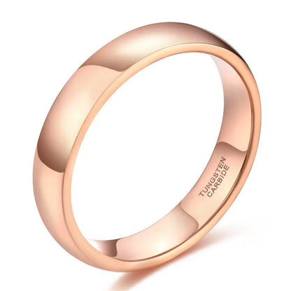 Rose Gold Tungsten Carbide Engagement Ring
