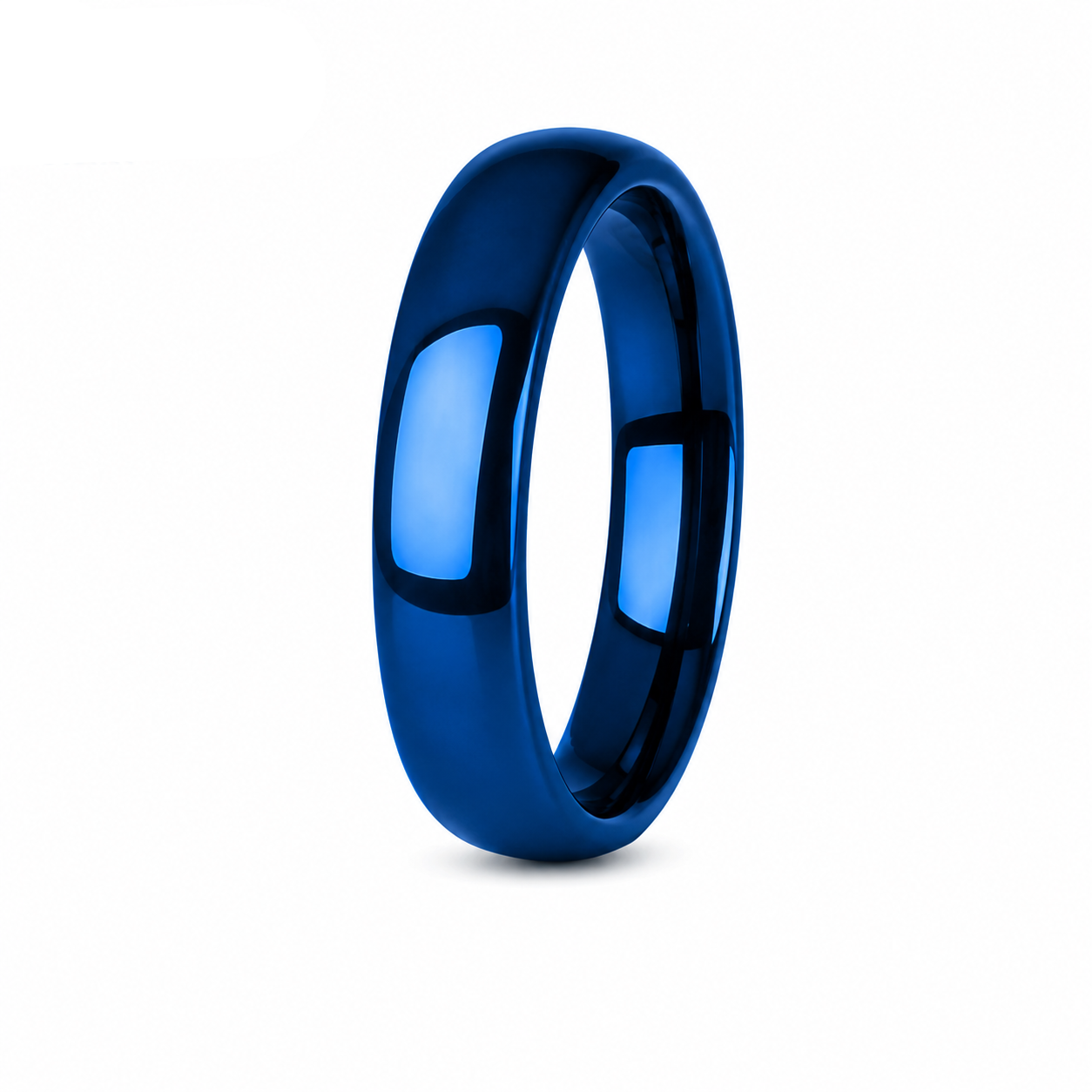 5MM blue Tungsten Ring