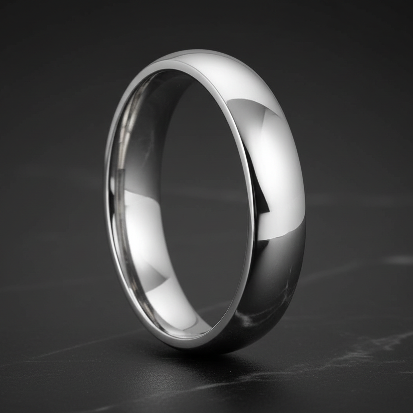 5mm Classic Tungsten Carbide Engagement Ring