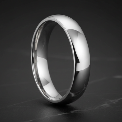 5mm Classic Tungsten Carbide Engagement Ring