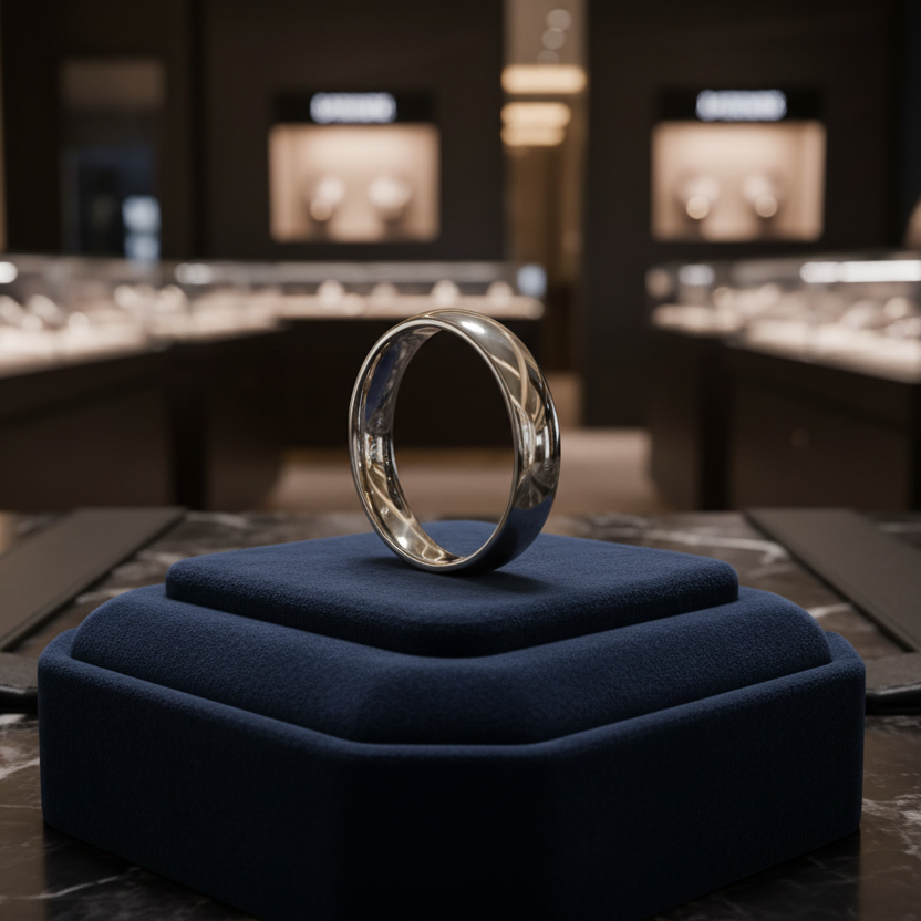 5mm Classic Tungsten Carbide Engagement Ring