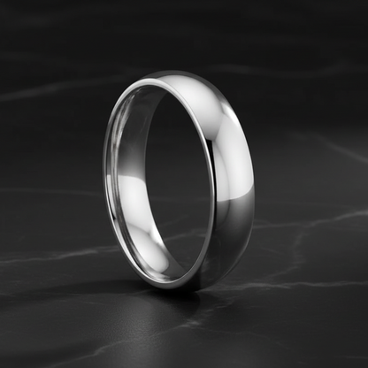 5mm Classic Tungsten Carbide Engagement Ring