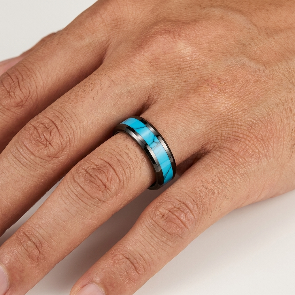 Turquoise_Tungsten_Ring.