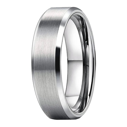 6mm_Classic_Tungsten_Steel_Ring