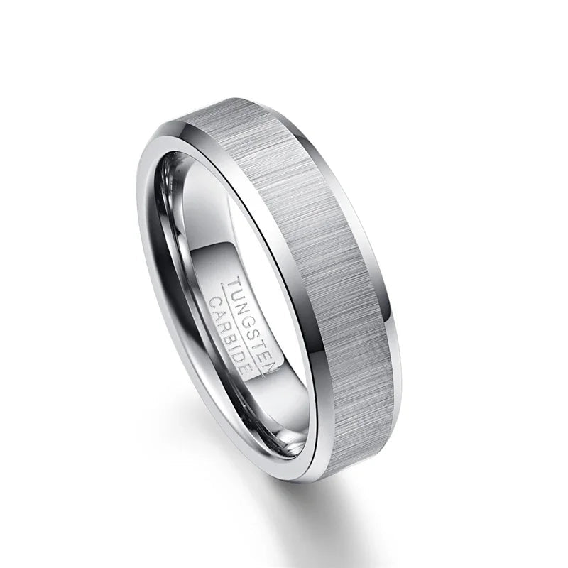 6mm Tungsten Men’s Wedding Band