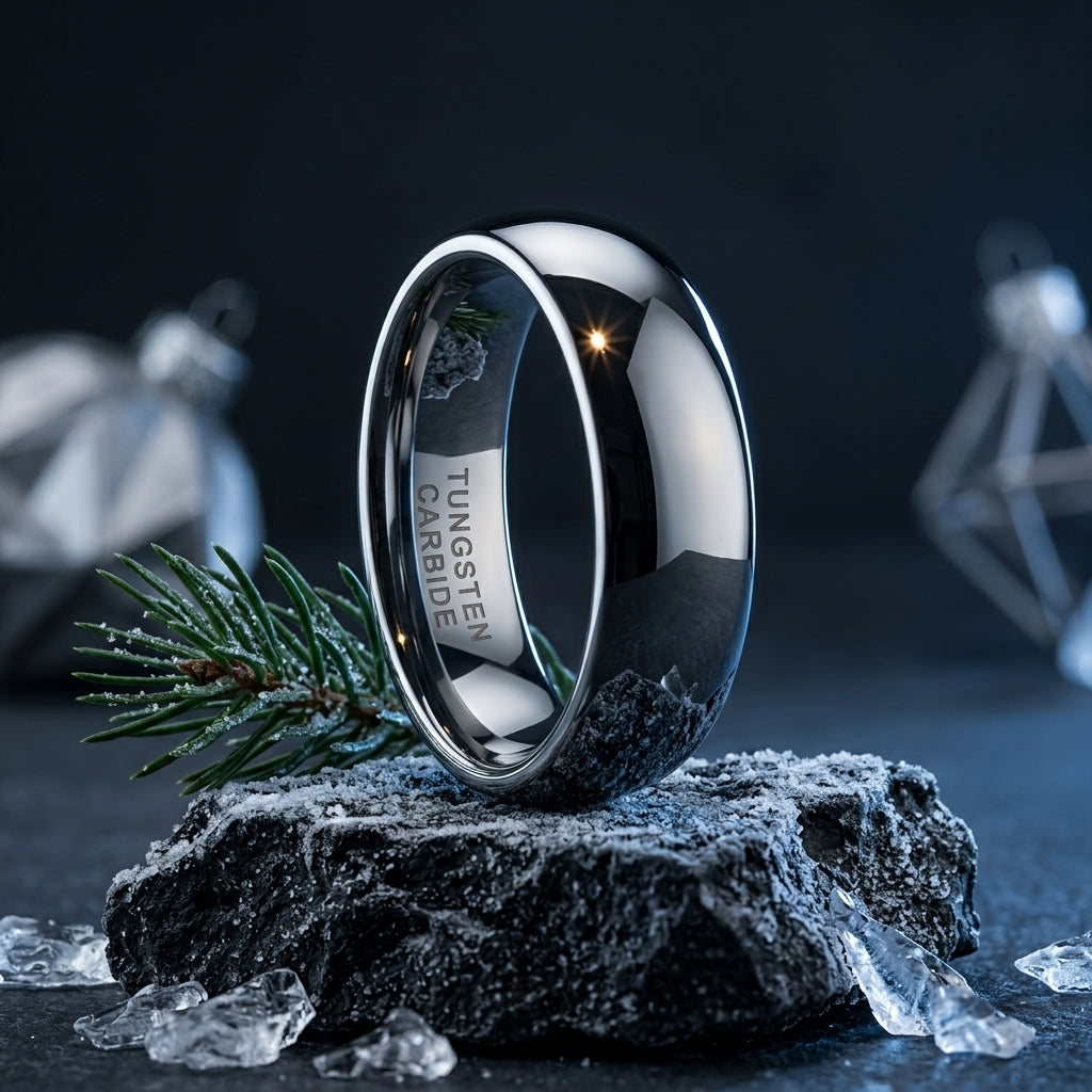 7mm Tungsten Carbide Wedding Band