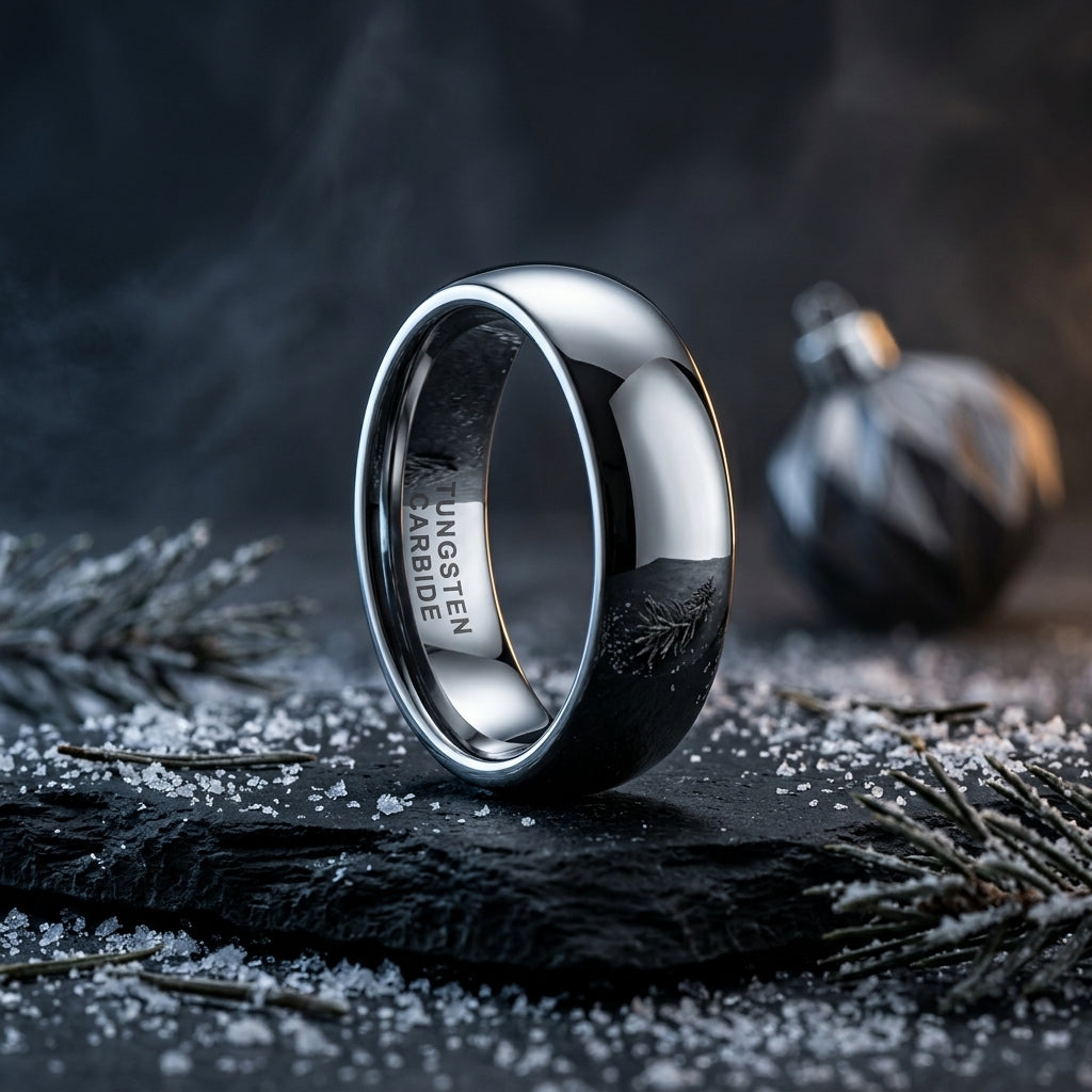 7mm Tungsten Carbide Wedding Band