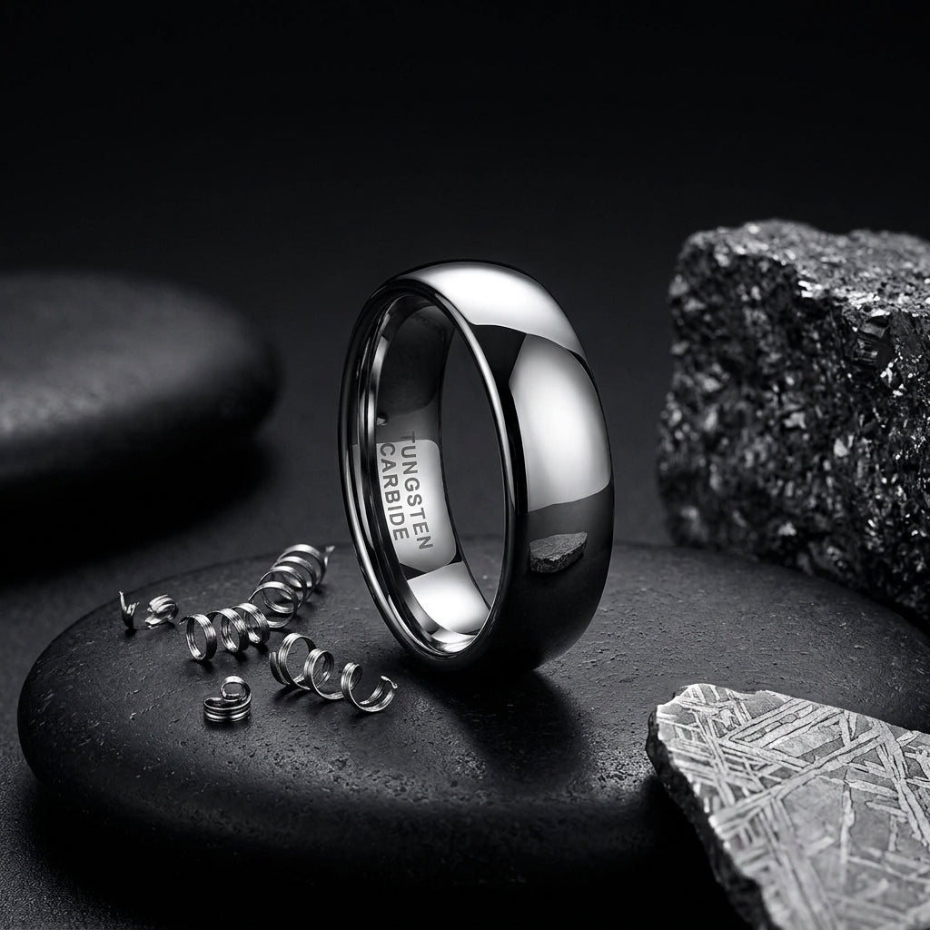 7mm Tungsten Carbide Wedding Band