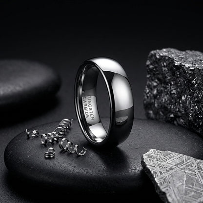 7mm Tungsten Carbide Wedding Band