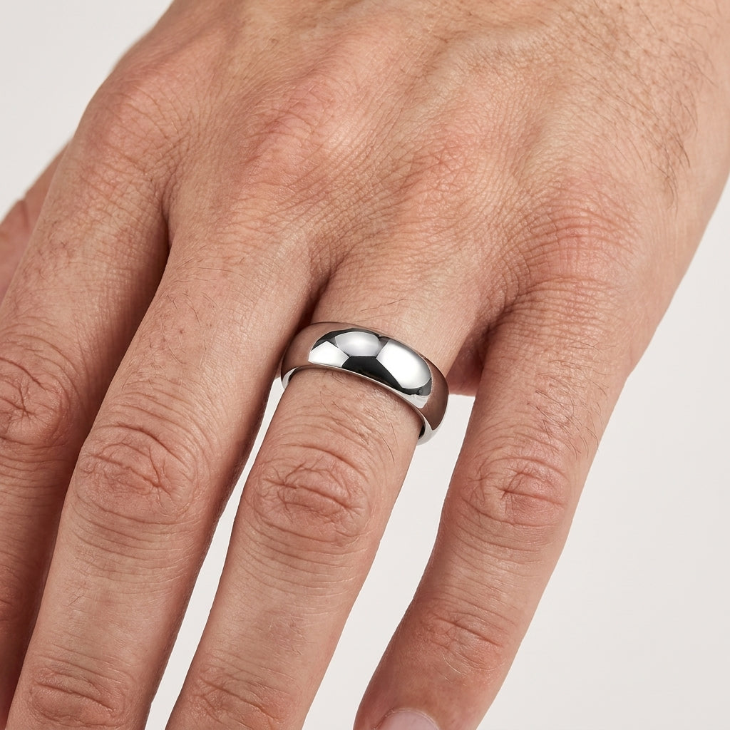 7mm Tungsten Carbide Wedding Band