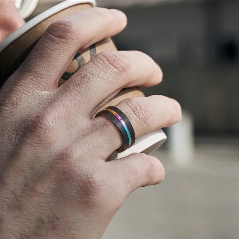 7mm Tungsten Carbide Ring
