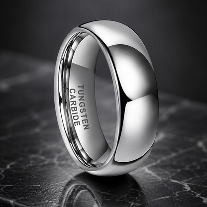 7mm Tungsten Carbide Wedding Band