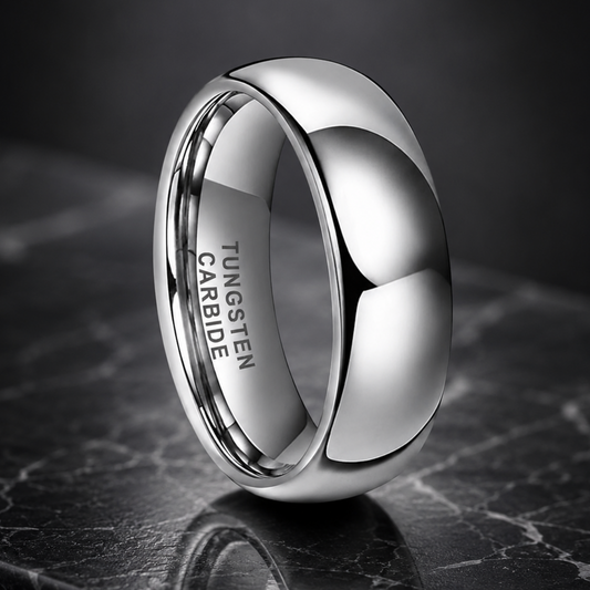 7mm Tungsten Carbide Wedding Band