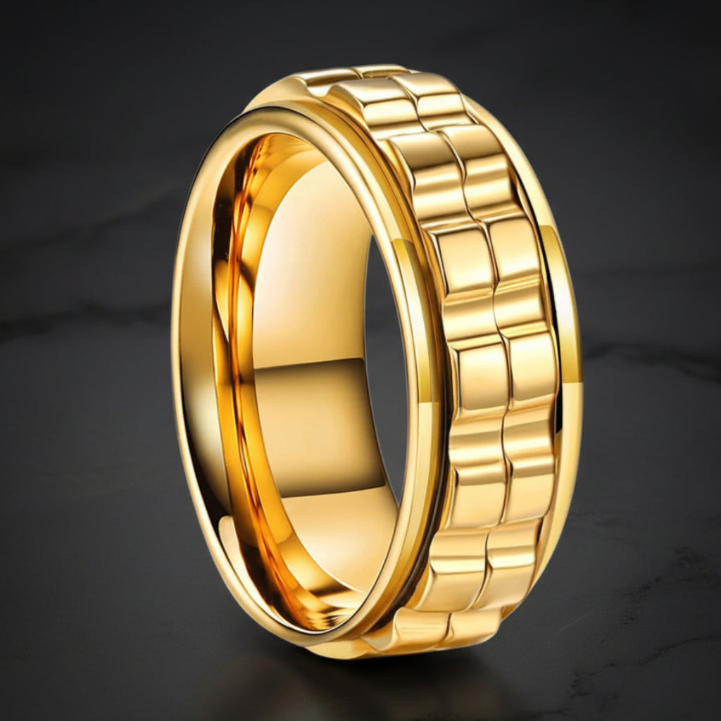 Tungsten Spinner Ring