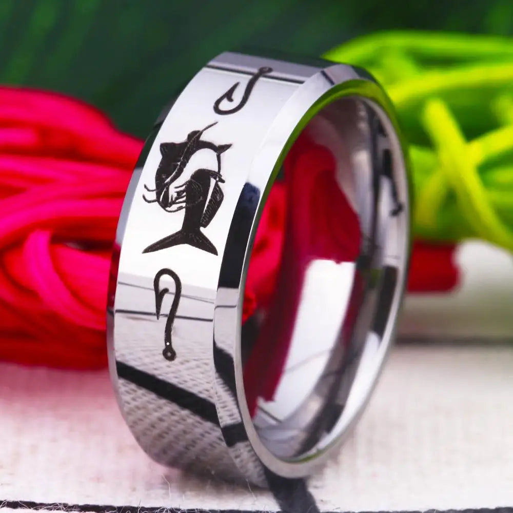 8MM Catfish Fishing Tungsten Ring