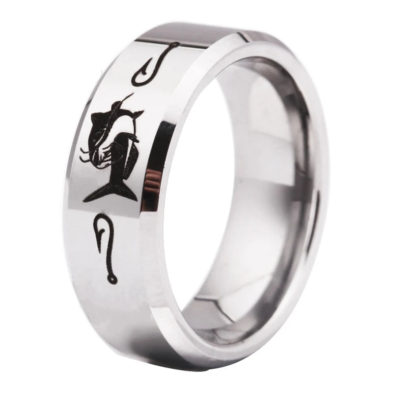 8MM Catfish Fishing Tungsten Ring