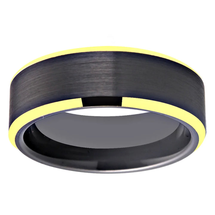 8mm Classic Brushed Tungsten Ring – Men’s Wedding Band”