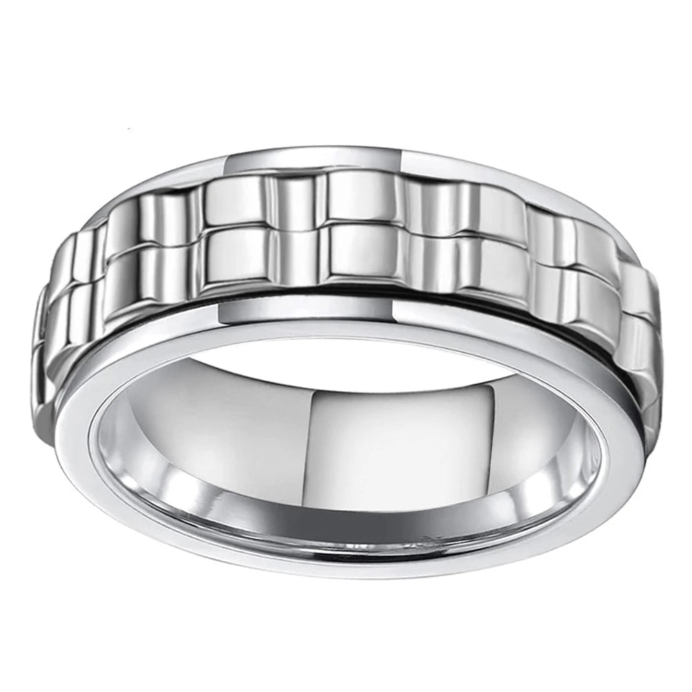 Tungsten Spinner Ring