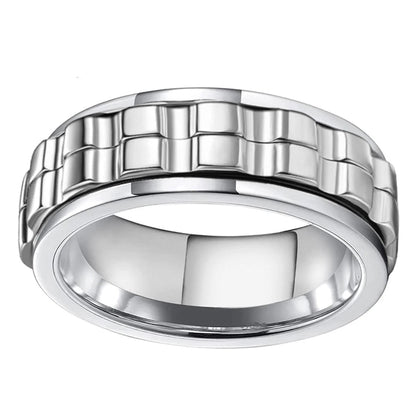Tungsten Spinner Ring