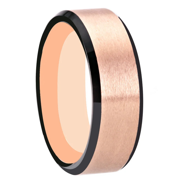 8mm Classic Brushed Tungsten Ring – Men’s Wedding Band”