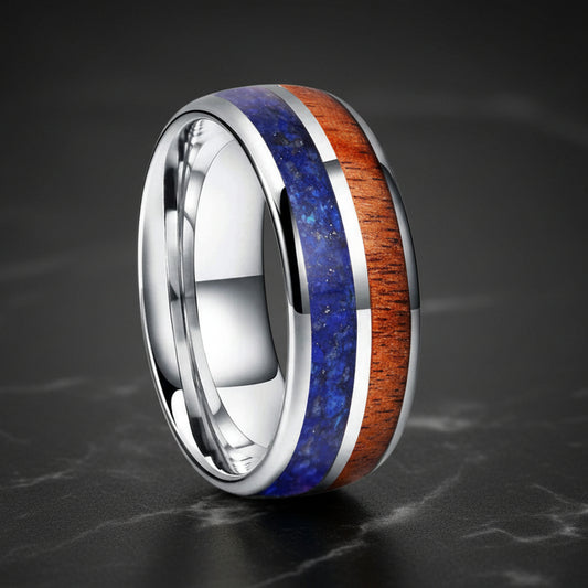 8mm_Malachite__Lapis_Lazuli_Tungsten_Wedding_Band