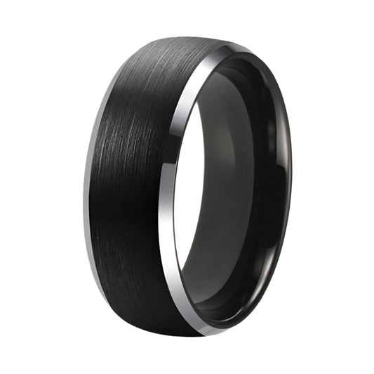 8mm Tungsten Carbide Ring