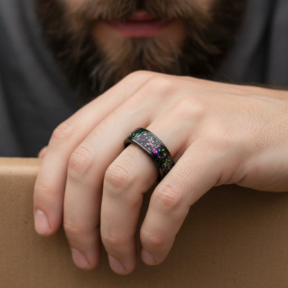 8mm_Tungsten_Ring_with_Galaxy_Opal_Inlay