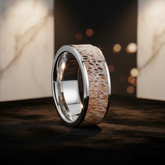 Abalone_and_Deer-Antler_-Tungsten_Wedding_Band