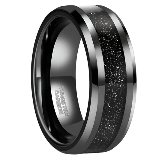 Beveled Tungsten Ring