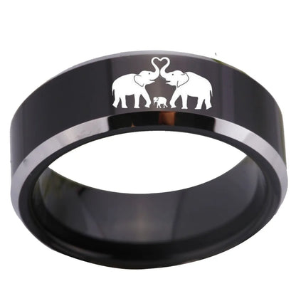 Tungsten Elephants Ring