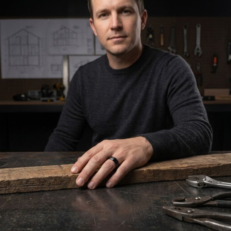 Men’s Black Tungsten Rings