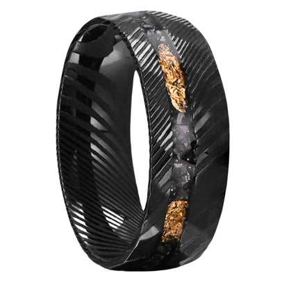 Black Damascus Ring