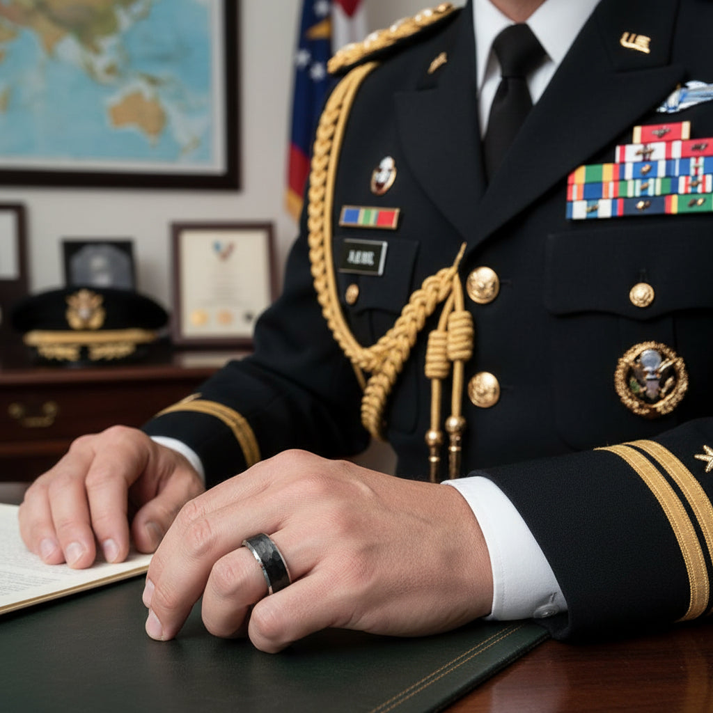 Black_Hammered_Mens_Ring