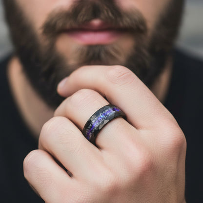 Black_Hammered_Tungsten_Wedding_Ring