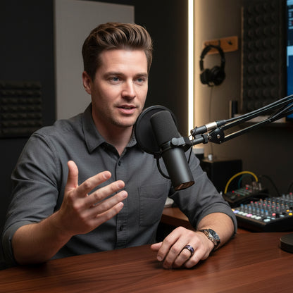 Black Tungsten Carbon Fiber Ring